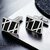 LUCKY JEWELLERY Men Jewelry Cufflink with Tie Pin Shirt Button Cufflinks and Tie Pin Set For Men (610-CHC5-1005-S)