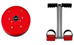 Virtual World Combo Body Shapers Tummy Twister with Tummy Trimmer for Women And Men