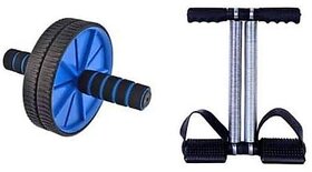 RKR Ab Exerciser double Spring Tummy Trimme And Ab Exerciser (Multicolor)