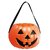 Kaku Fancy Dresses Halloween Pumpkin Baskets For Kids  Trick or Treat Plastic Basket  Halloween Larg Basket Pack of 1
