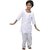 Kaku Fancy Dresses Indian Wear Salwar Kameez Costume-White, For Girls