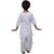 Kaku Fancy Dresses Indian Wear Salwar Kameez Costume-White, For Girls