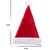 Kaku Fancy Dresses Santa Clause Cap  Santa Hat  Santa Hat for Kids  Red Christmas Caps Pack of 50-Red, Free Size