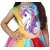 Kaku Fancy Dress Fairy Tale Unicorn Frock With Headband Costume Set For Theme Parties  Plays, For Girls