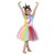 Kaku Fancy Dress Fairy Tale Unicorn Frock With Headband Costume Set For Theme Parties  Plays, For Girls