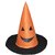 Kaku Fancy Dresses Orange Witch Hat For Kids  Witch Hat for Halloween Costume Party Prop - Pack of 1