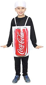 Kaku Fancy Dresses Cold Drink Costume, Object Costume -Yellow, For Boys  Girls