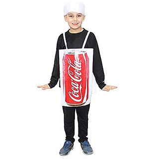 Kaku Fancy Dresses Cold Drink Costume, Object Costume -Yellow, For Boys  Girls