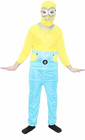 Kaku Fancy Dresses Cartoon Costume For Boys Yellow  Blue