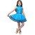 Kaku Fancy Dresses Tu Tu Skirt Costume - Blue, For Girls