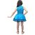 Kaku Fancy Dresses Tu Tu Skirt Costume - Blue, For Girls