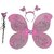 Kaku Fancy Dresses Pink Butterfly Wings Fairy Costume Accessories - Pink, 3-8 Years, For Boys  Girls