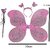Kaku Fancy Dresses Pink Butterfly Wings Fairy Costume Accessories - Pink, 3-8 Years, For Boys  Girls
