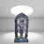 Homeberry Polyresin Ram Ji Idol Statue Murti Showpiece for Home Temple Decorative Showpiece - 10 Inch