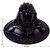 Homeberry Statue A+ Quality Resin Shiv Ji Mahadev Idol For Car. 13 Cm Automobile Showpiece (Polyresin, Black)