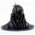 Homeberry Statue A+ Quality Resin Shiv Ji Mahadev Idol For Car. 13 Cm Automobile Showpiece (Polyresin, Black)