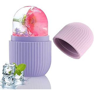 Ice Roller for face women skin glowing ice cube massager Face Puffiness Relief Massage Skin Care Tools face (Multicolor)