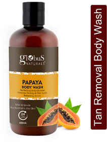 Globus Naturals Papaya Body Wash 300ml