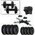 Sporto Fitness 10 Kg 10Kg Curl Home Gym Combo