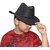 Kaku Fancy Dresses Cow Boy Hat Accesories - Multicolor, Free Size, For Boys