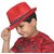 Kaku Fancy Dresses Red Color Hat Costume Accesory - Red, Free-Size, For Unisex