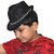 Kaku Fancy Dresses Net Hat Accesory - Black, Free-Size, For Boys  Girls