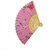Kaku Fancy Dresses Japanese Fan 2pcs Sett Accessory For International Costume - Multicolor, Free Size, For Unisex