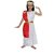 Kaku Fancy Dresses International Wear Egyptian Queen Cleopatra Costume - White, For Girls