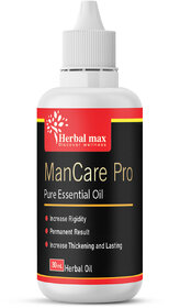 Herbal max ManCare Pro Pure Essential Oil for Thickening  Lasting Enhancement - 30ml
