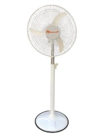 MyChetan High Speed 2400 RPM 400 MM Bullet Fan  Pedestal Fan  Farrata Fan With Adjustable Height with X-Flow Technolog