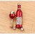 LUCKY JEWELLERY Gold Plating Red Meenakari Cocktail Bottle With Glass Unisex Brooch Pin For Men/Women/Girls