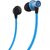 EKKO Unplug N02 Neckband with Super Sound Heavy Bass, Playback time Upto 15 Hours, Max BASS, TwinConnect, Siri & Google Assistant Activate (Blue)