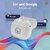 EKKO Earbeats T02 True Wireless Earbuds: 10MM Drivers, Mass Bass, Bluetooth 5.0, Ultimate Comfort, 3-Hour Playback (White)