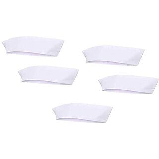 Kaku Fancy Dresses Nehru Cap White For Boys  Girls Independence Day / Republic Day Nehruji Cap - Pack of 5