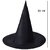 Kaku Fancy Dresses Black Witch Hat For Girls  Black Witch Hat For Halloween Costume Party Prop - Pack of 12