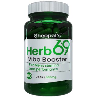 Sheopal's Herb 69 Vibe Shudh Shilajit Shatavari Helps Increasing Energy, Strength  Stamina For Men Performance - 60 Capsules