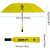 Layer Folding Portable Umbrellas with Bottle Cover for UV Protection Rain - Ultra Wine Umbrella (Assorted Color)
