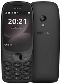 (Refurbished) Nokia 6310 (Dual SIM, 2.8 Inch Display, Black) - Superb Condition, Like New