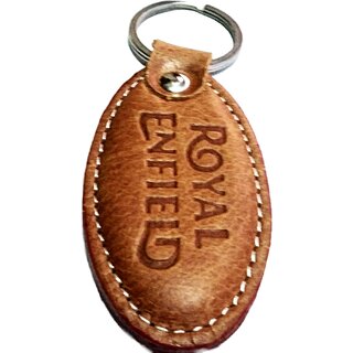 Genuine leather key chain