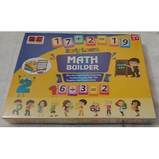Buy Hmv Math Builder Games For Kids Educational Board Games Board Game ...