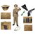 Kaku Fancy Dresses Cop Costume With Toy Handcuff / Our Helper / National Hero Costume For Boys  Girls