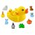 Manav Enterprises Mother Duck And 12 Chu Chu Animal Squeezy Toy Bath Toy (Multicolor)