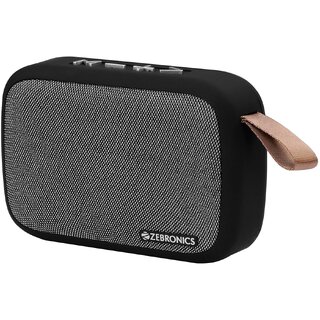 ZEBRONICS Zeb-Delight 3 Watt Wireless Bluetooth Portable Speaker (Gray)