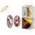 Split leg bird treatment Bracelet or Handcuff for Baby/Adult LoveBirds size  5mm 2 pcs - Good for Splayed Leg LoveBirds