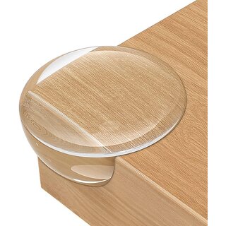 Baby Proofing, Edge Protector Strip Clear, Thickened Silicone Soft Corner Protectors with Upgraded Pre-Taped Strong Adhesive, Edge Protectors for Sharp Corners of Cabinets, Tables, Drawers
