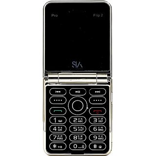 Sia Pro Flip2 (Dual Sim, 6.1 Cm (2.4 Inch) Display, 2000 Mah Battery, Green)
