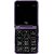 Sia Pro Flip2 (Dual Sim, 6.1 Cm (2.4 Inch) Display, 2000 Mah Battery, Purple)