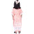 Kid Kupboard Cotton Girls Kurti and Plazzo Set, Pink and White, Half-Sleeves, 6-7 Years KIDS6294