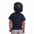 Kid Kupboard Cotton Baby Boys T-Shirt, Black, Half-Sleeves, 2-3 Years KIDS6304