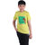 Kid Kupboard Cotton Boys T-Shirt, Yellow, Half-Sleeves, 7-8 Years KIDS6307